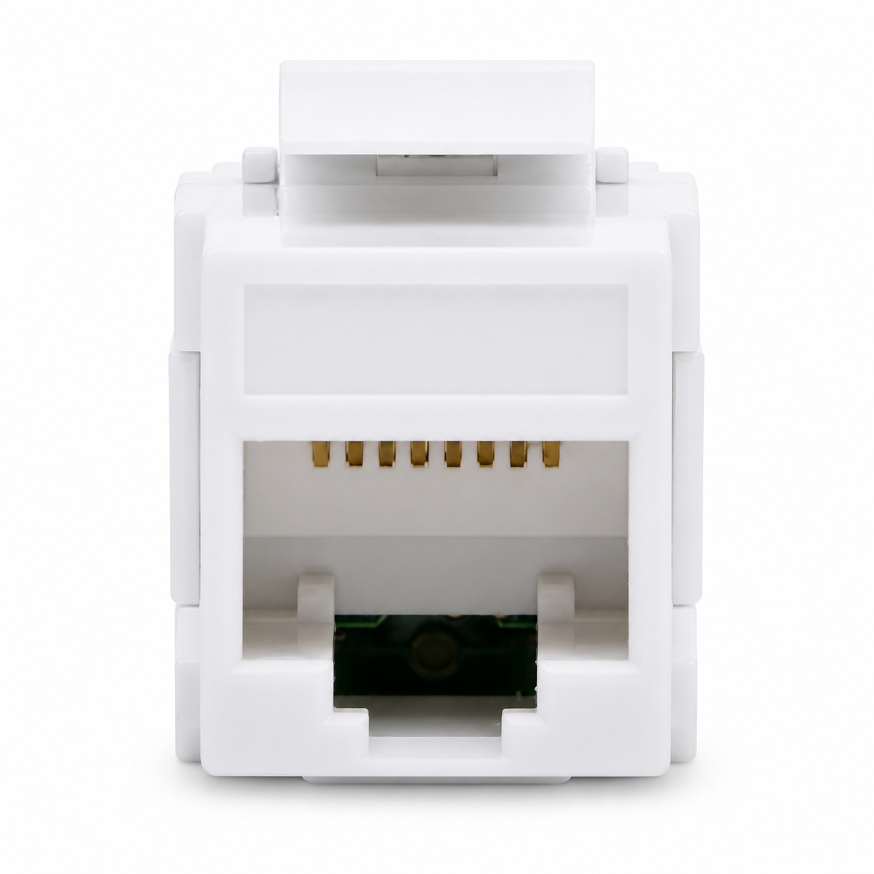 Acoplador Keystone RJ45 Hembra a Hembra CAT6 UTP - Vista 2