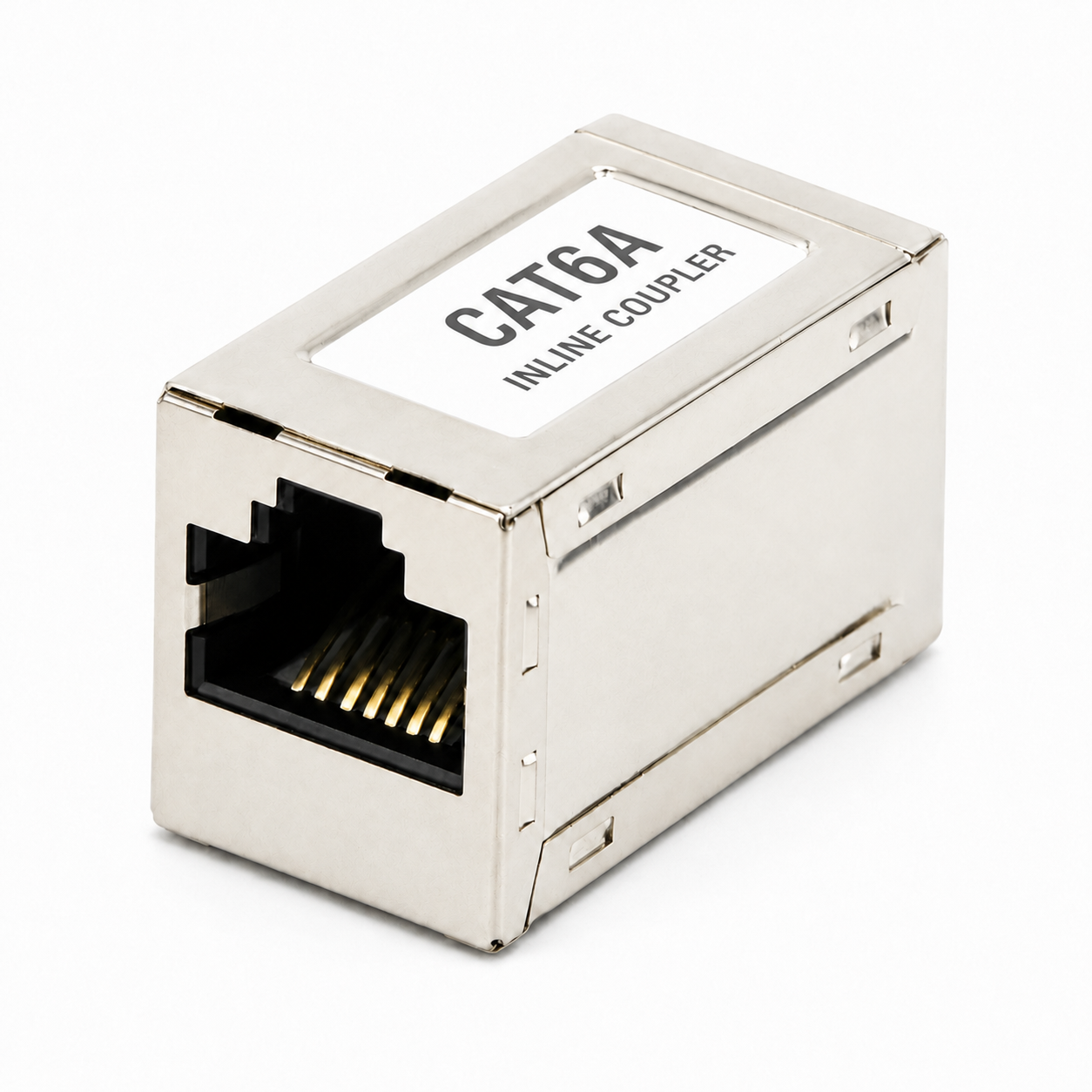 Acoplador RJ45 Blindado CAT6A STP