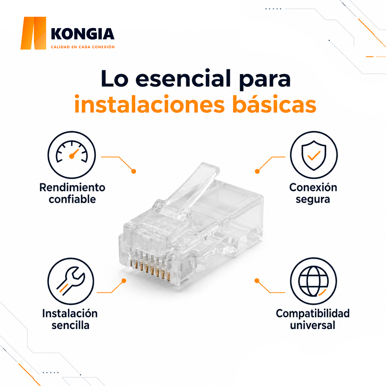 KNC-RJ45-5E-U-ST30-100 Infografía 2