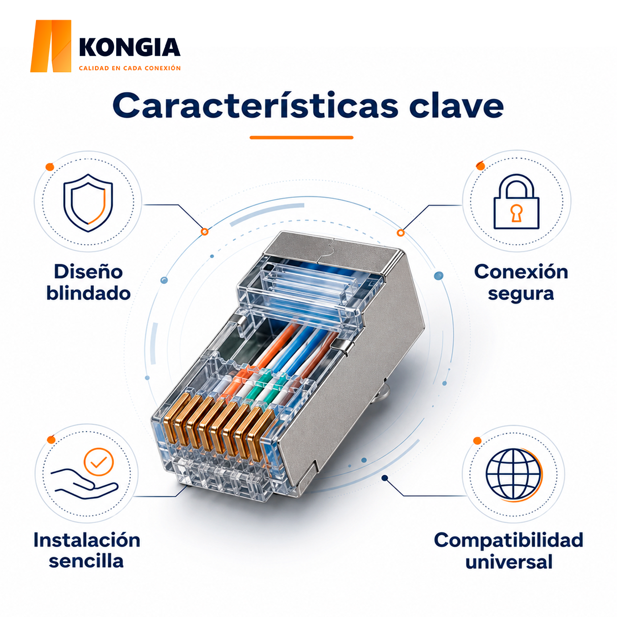 KNC-RJ45-6-S-ST30-100 Infografía 2