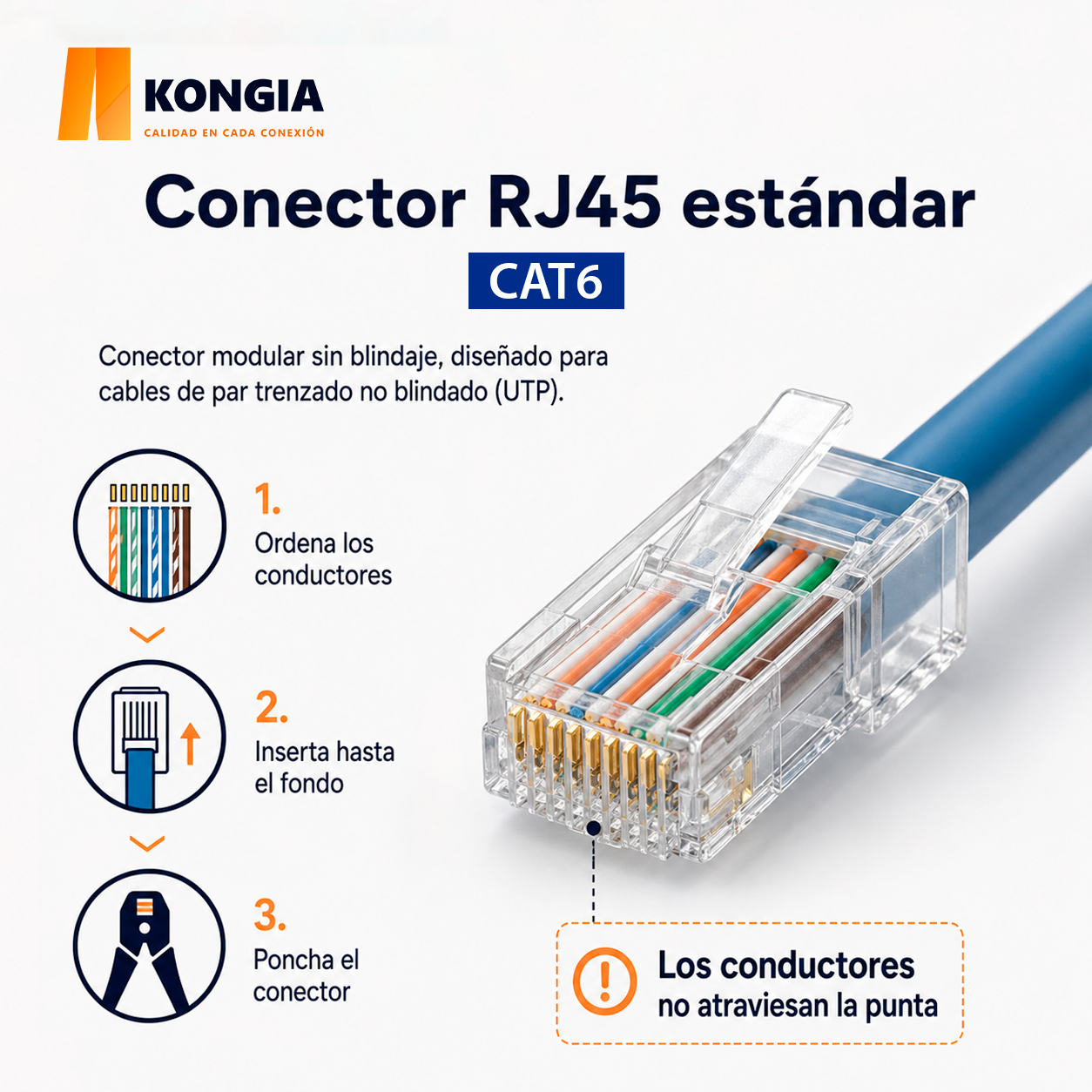 KNC-RJ45-6-U-ST50-100 Infografía 1