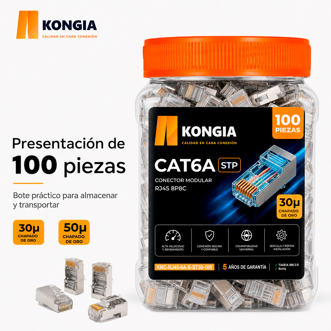 KNC-RJ45-6A-S-ST30-100 Infografía 5